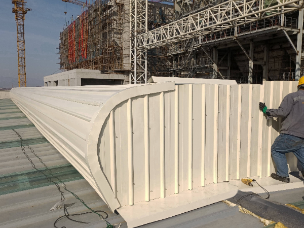 屋脊通风天窗施工要点